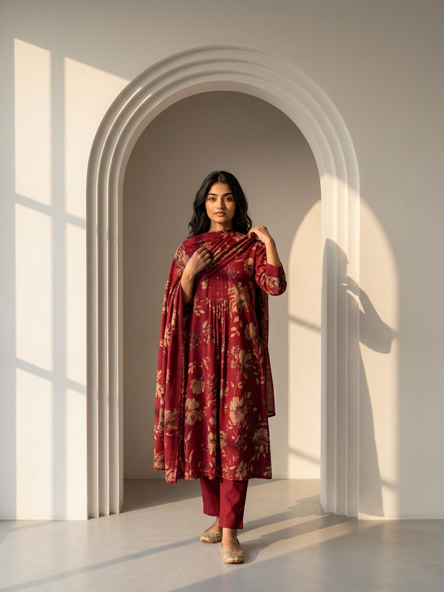 Gul Gauri Suit Set