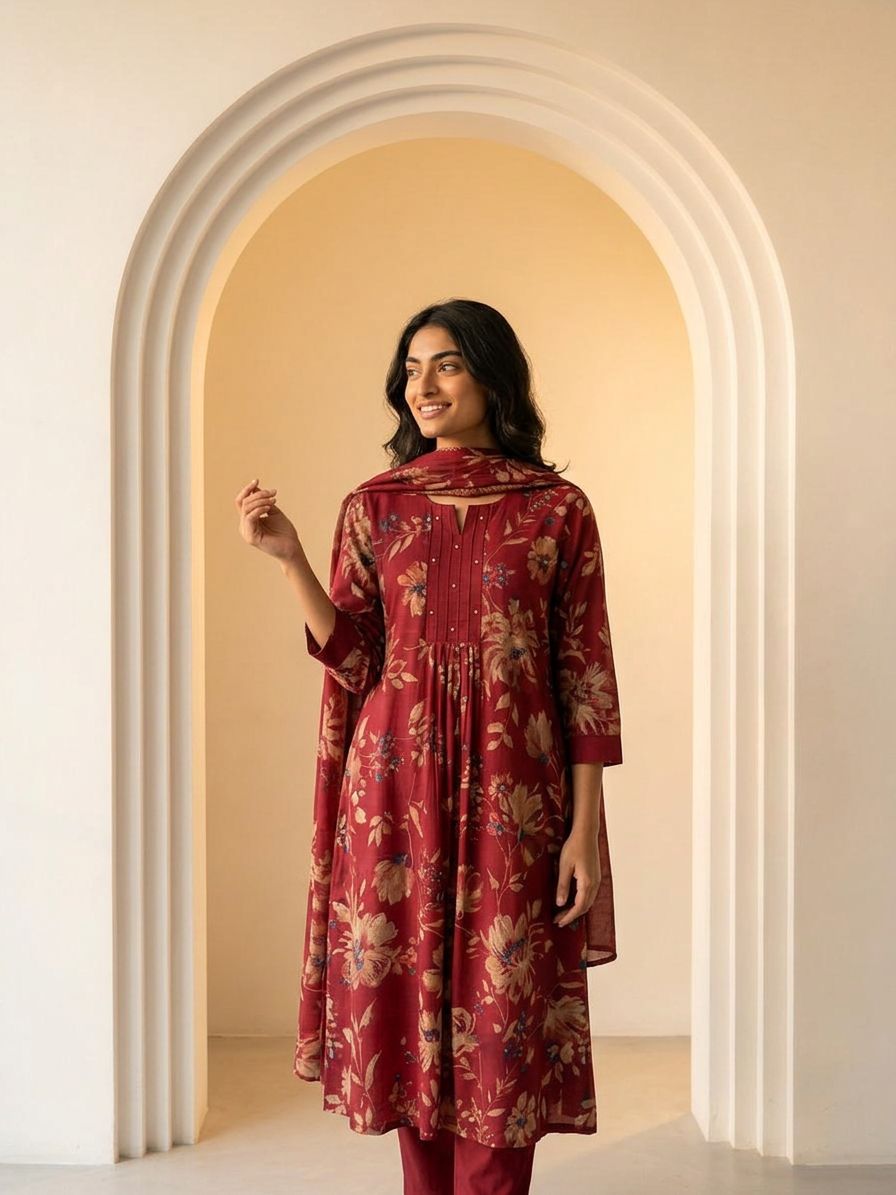 Gul Gauri Suit Set