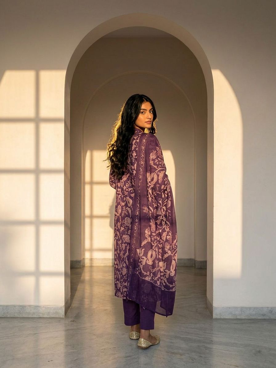 Purple Paradise Suit Set