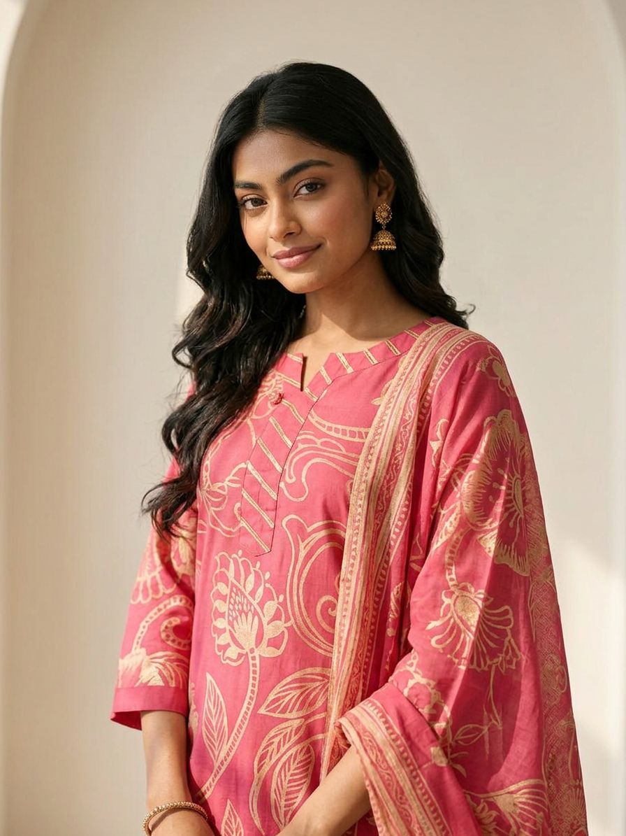 Blossom Blush Suit Set