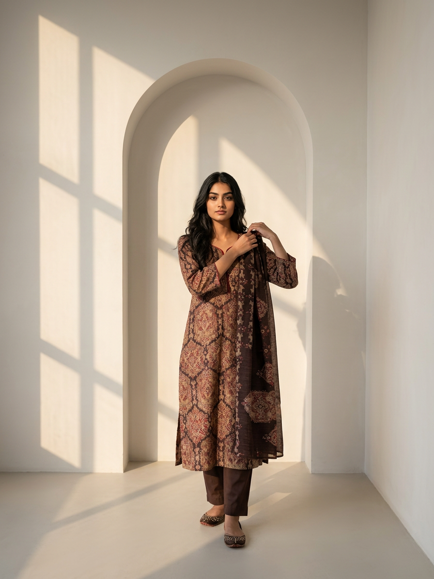 Brown Bliss Suit Set