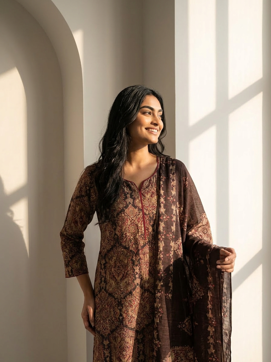 Brown Bliss Suit Set